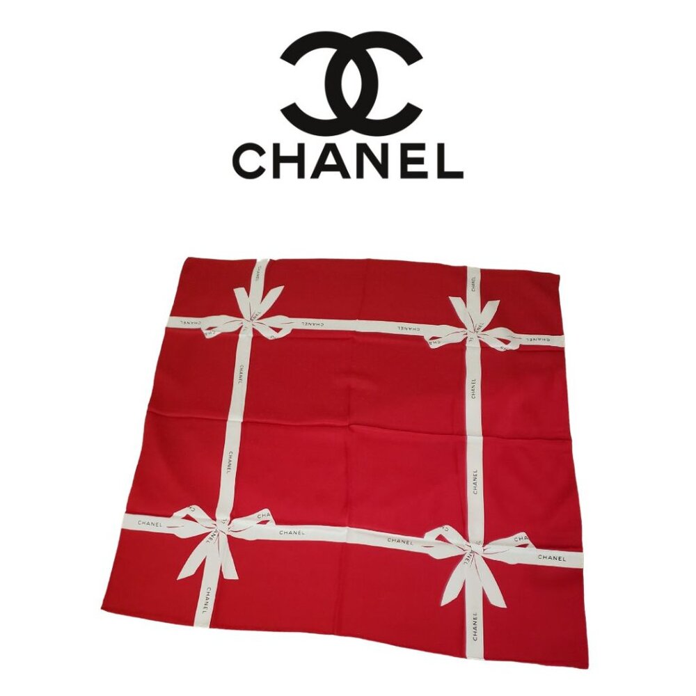 CHANEL Silk Scarf - Excellent Pre-Loved Condition